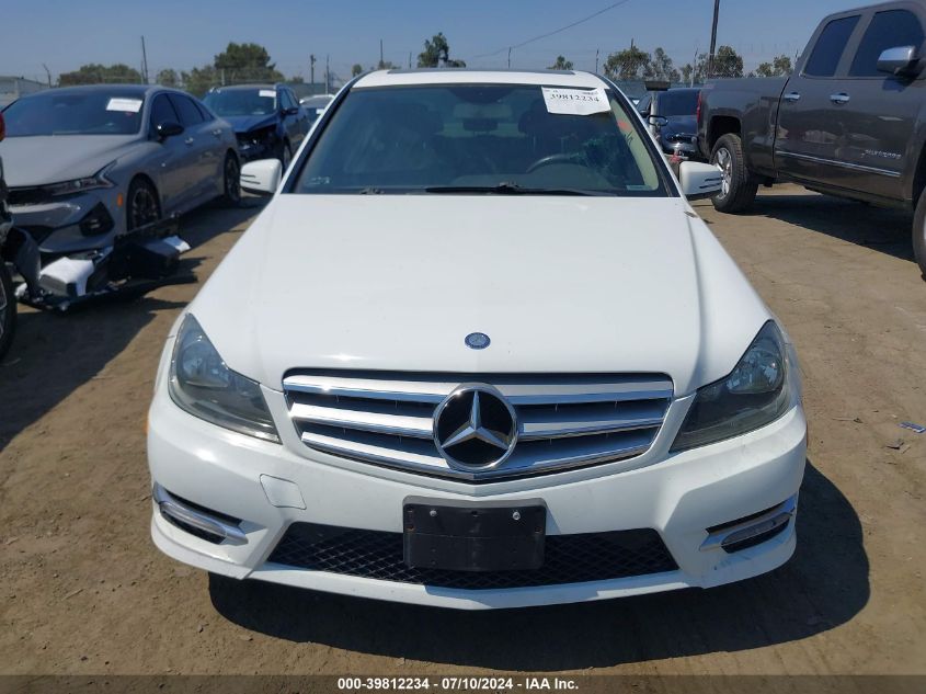 2013 Mercedes-Benz C 250 Luxury/Sport VIN: WDDGF4HBXDF971722 Lot: 39812234