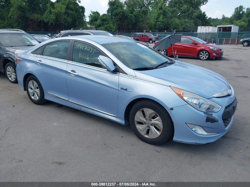 KMHEC4A49DA078696 | 2013 HYUNDAI SONATA HYBRID