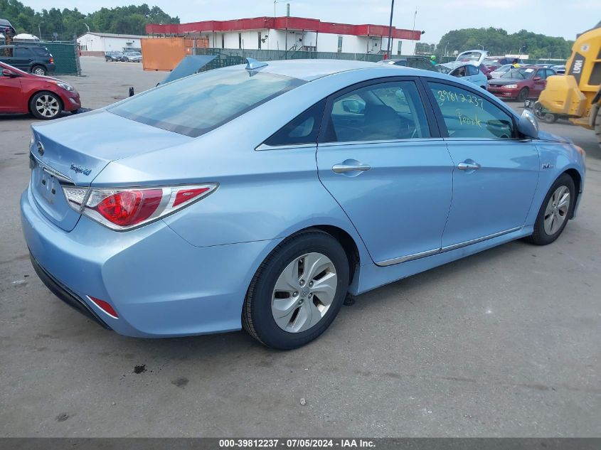 KMHEC4A49DA078696 | 2013 HYUNDAI SONATA HYBRID