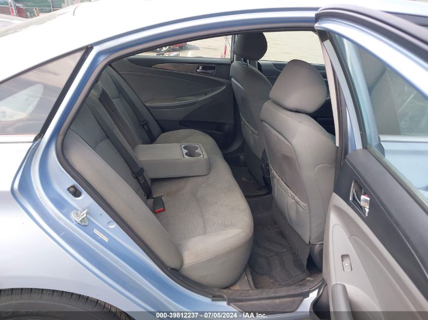 2013 Hyundai Sonata Hybrid VIN: KMHEC4A49DA078696 Lot: 39812237