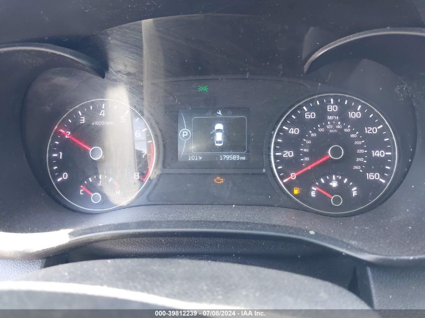 5XXGT4L31GG071834 2016 Kia Optima Lx