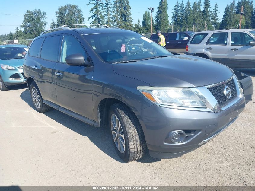 2013 Nissan Pathfinder Sv VIN: 5N1AR2MM1DC679408 Lot: 39812242