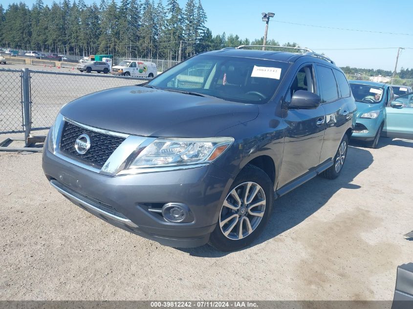 2013 Nissan Pathfinder Sv VIN: 5N1AR2MM1DC679408 Lot: 39812242