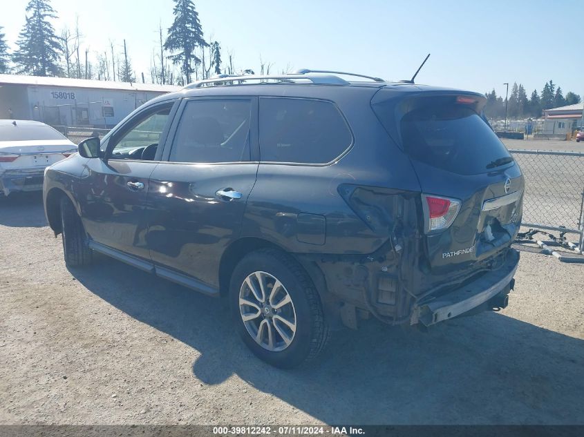 2013 Nissan Pathfinder Sv VIN: 5N1AR2MM1DC679408 Lot: 39812242