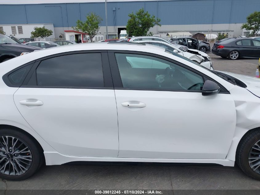 2023 Kia Forte Gt-Line VIN: 3KPF54AD5PE552969 Lot: 39812245