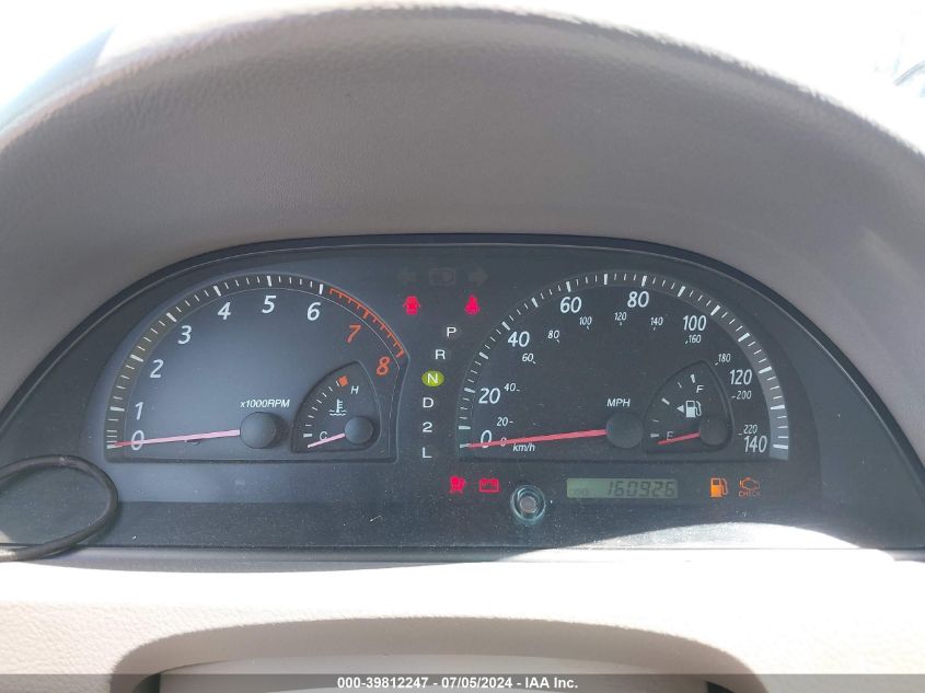 2003 Toyota Camry Le VIN: 4T1BE32K03U721759 Lot: 39812247