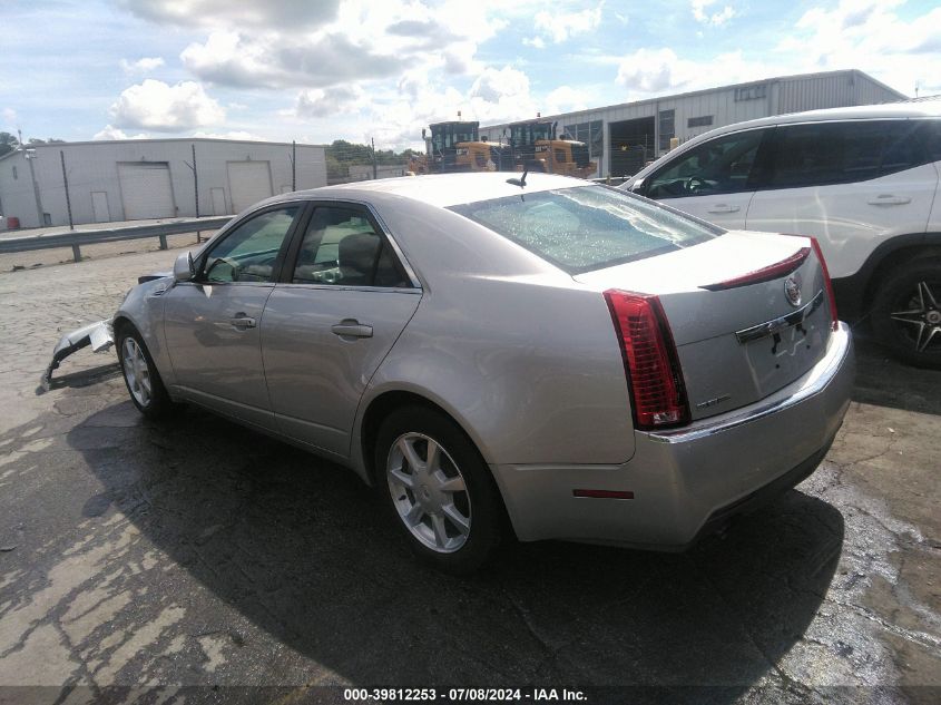 2008 Cadillac Cts Standard VIN: 1G6DR57V480156806 Lot: 39812253