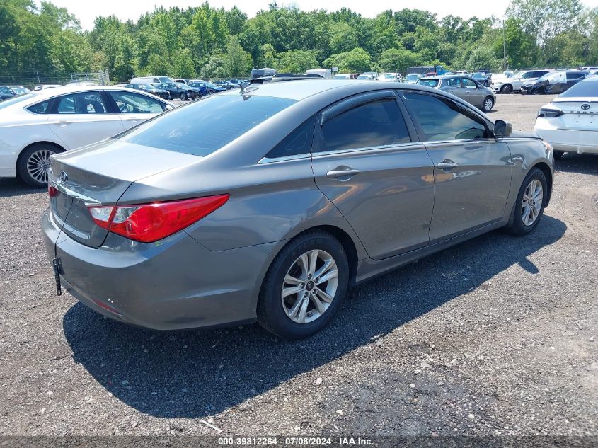 2013 Hyundai Sonata Gls VIN: 5NPEB4AC2DH792161 Lot: 39812264