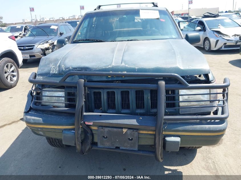 1993 Jeep Grand Cherokee Limited VIN: 1J4GZ78Y2PC707708 Lot: 39812293