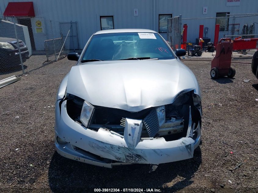 2004 Pontiac Sunfire VIN: 1G2JB12F447260697 Lot: 39812304