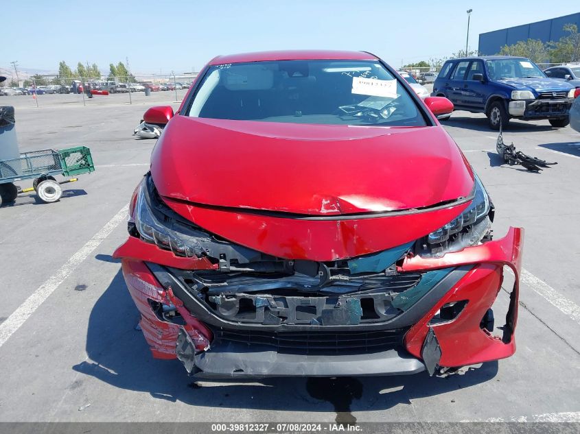 2018 Toyota Prius Prime Plus VIN: JTDKARFP1J3077281 Lot: 39812327