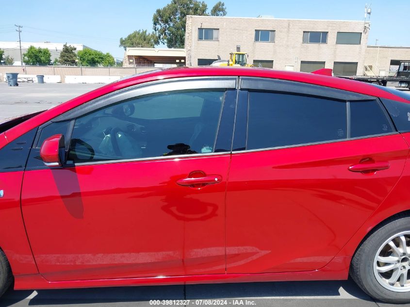 2018 Toyota Prius Prime Plus VIN: JTDKARFP1J3077281 Lot: 39812327