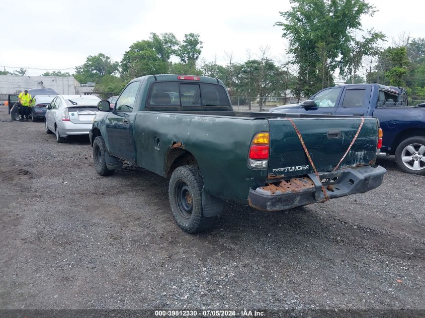 5TBJN3219YS022254 | 2000 TOYOTA TUNDRA