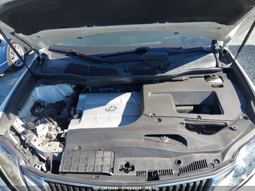 2012 Lexus Rx 350 VIN: JTJZK1BA7C2412483 Lot: 39812340