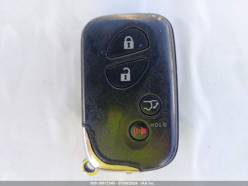 2012 Lexus Rx 350 VIN: JTJZK1BA7C2412483 Lot: 39812340