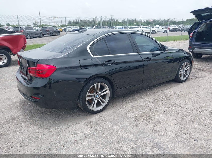 2018 BMW 330I VIN: WBA8B9G55JNU95767