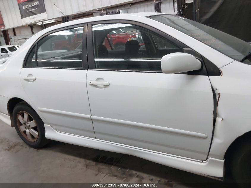 2003 Toyota Corolla S VIN: 1NXBR32E83Z006260 Lot: 39812359