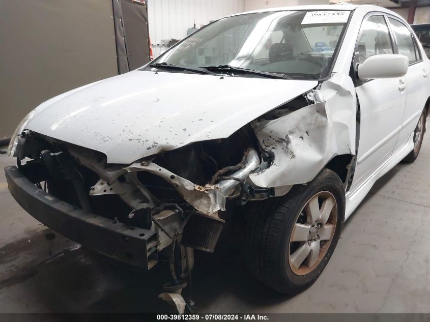 2003 Toyota Corolla S VIN: 1NXBR32E83Z006260 Lot: 39812359