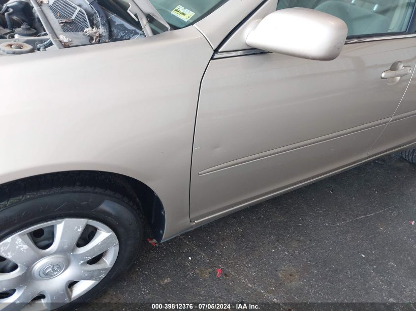 2003 Toyota Camry Le VIN: 4T1BE32K43U768941 Lot: 39812376