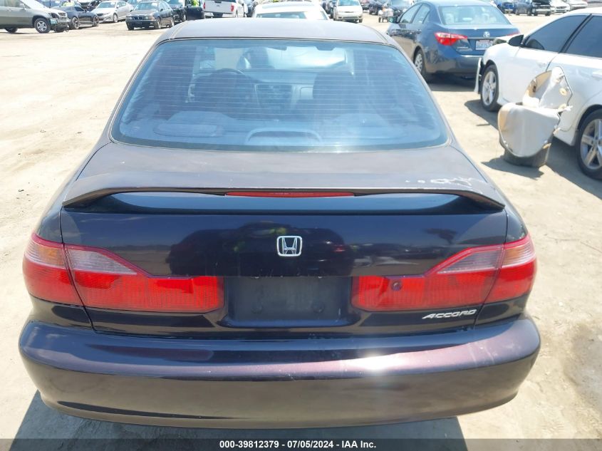1999 Honda Accord Ex VIN: JHMCG6676XC016307 Lot: 39812379