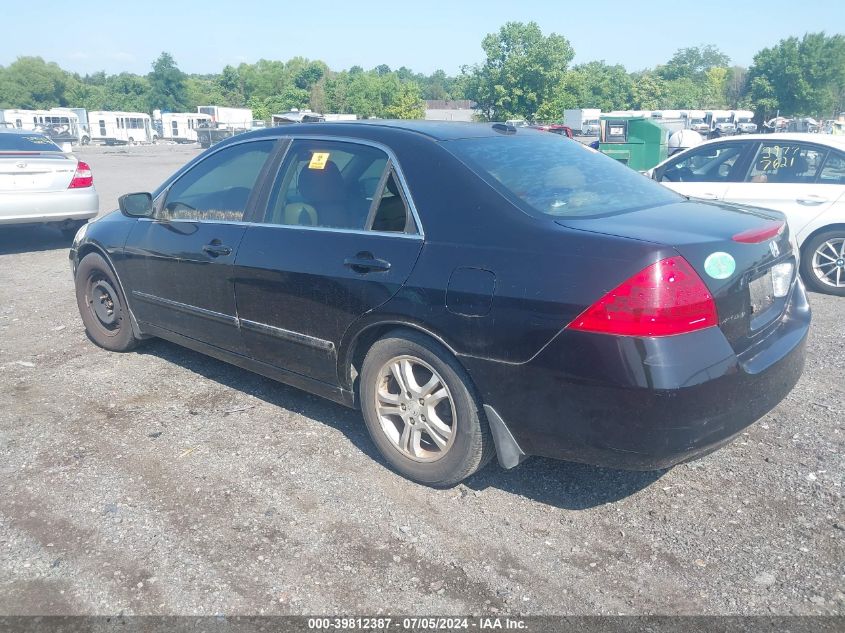 1HGCM56837A201800 | 2007 HONDA ACCORD