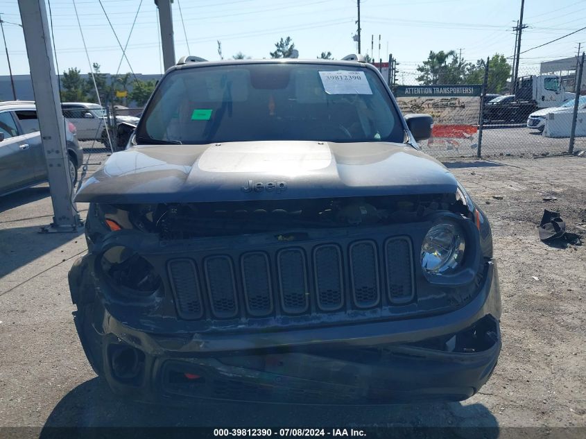 2017 Jeep Renegade Trailhawk 4X4 VIN: ZACCJBCB0HPF73652 Lot: 39812390