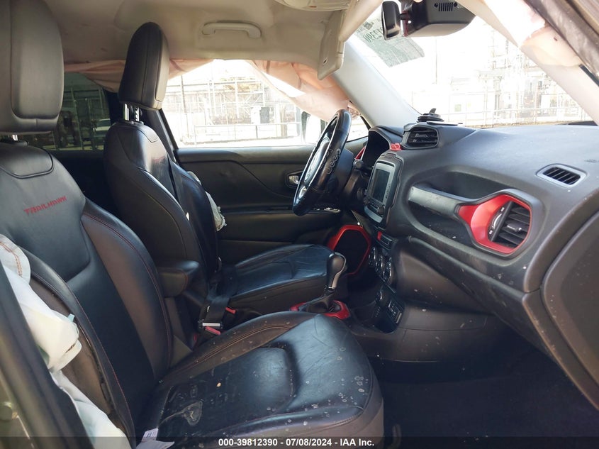VIN ZACCJBCB0HPF73652 2017 JEEP RENEGADE TRAILHAWK 4X4
