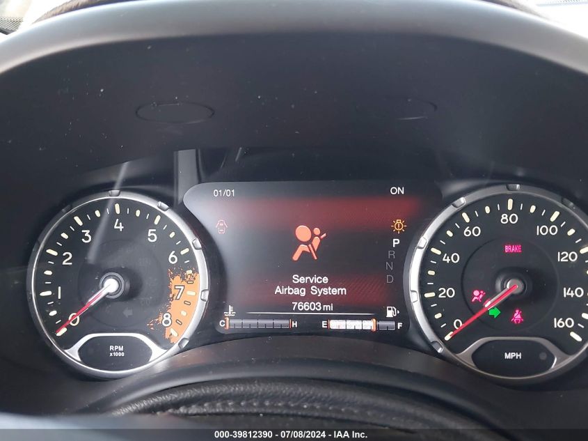 2017 Jeep Renegade Trailhawk 4X4 VIN: ZACCJBCB0HPF73652 Lot: 39812390