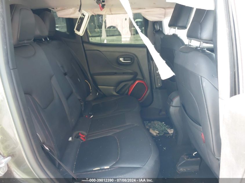 2017 Jeep Renegade Trailhawk 4X4 VIN: ZACCJBCB0HPF73652 Lot: 39812390