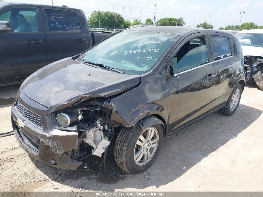 2014 Chevrolet Sonic Lt Auto VIN: 1G1JC6SH4E4105702 Lot: 39812393