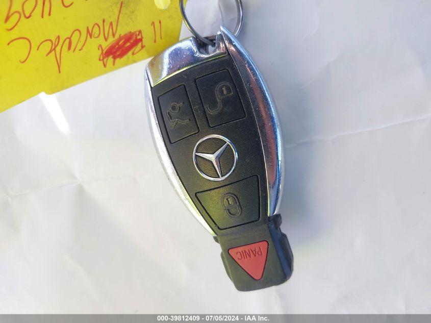 2011 Mercedes-Benz C 300 Luxury/Sport VIN: WDDGF5EB1BA470044 Lot: 39812409