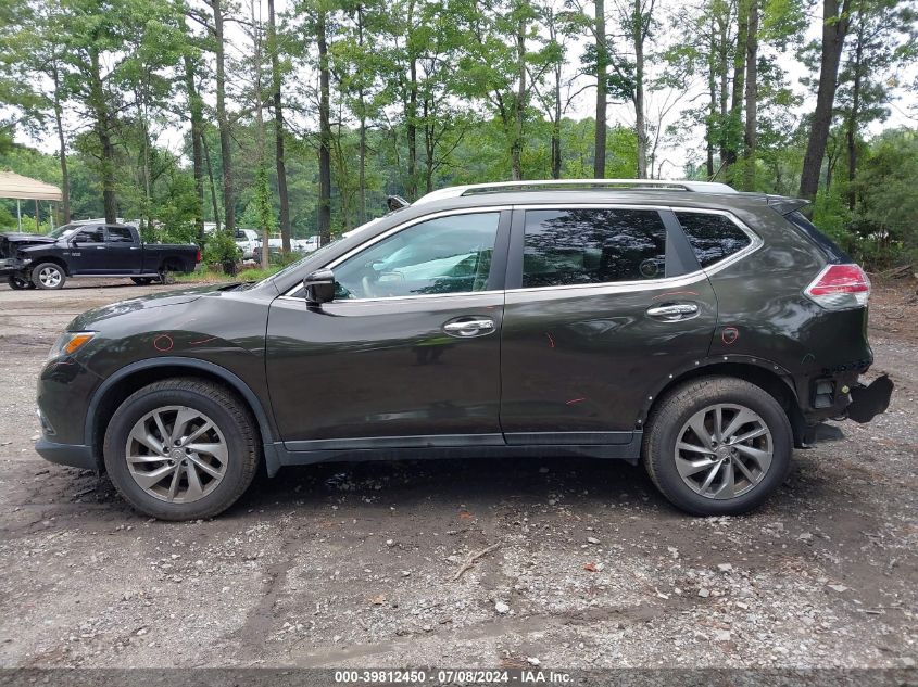 2015 Nissan Rogue S/Sl/Sv VIN: 5N1AT2MV8FC791295 Lot: 39812450