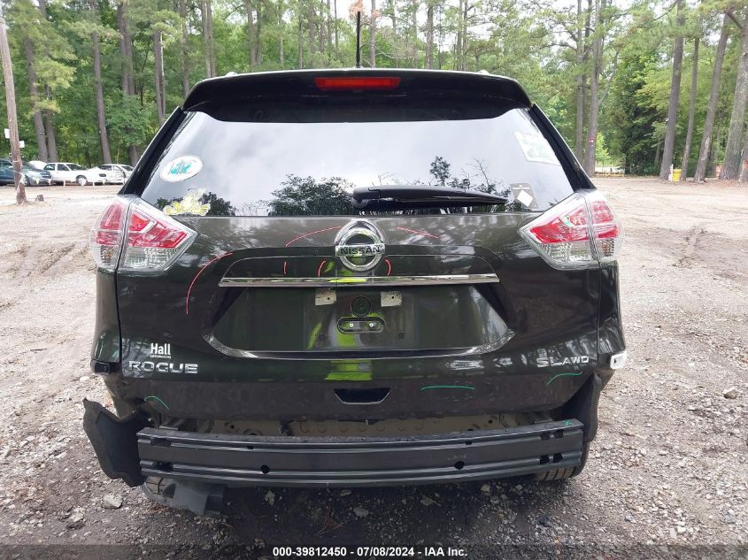 2015 Nissan Rogue S/Sl/Sv VIN: 5N1AT2MV8FC791295 Lot: 39812450