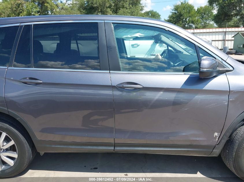 2019 Honda Pilot Ex-L VIN: 5FNYF5H5XKB028357 Lot: 39812452