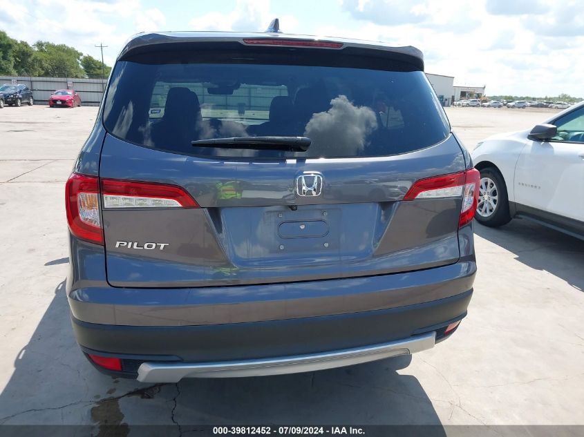 2019 Honda Pilot Ex-L VIN: 5FNYF5H5XKB028357 Lot: 39812452