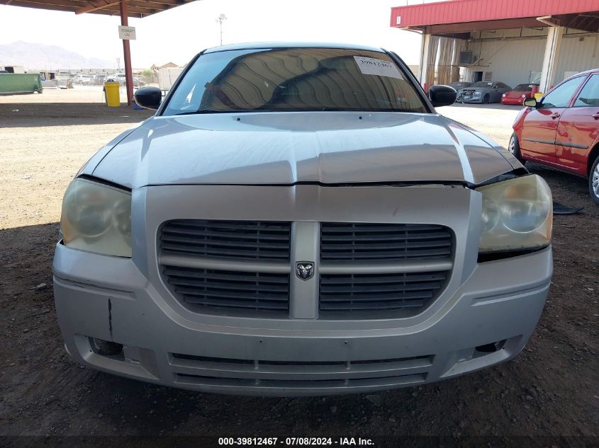 2005 Dodge Magnum Se VIN: 2D4FV48V35H158602 Lot: 39812467