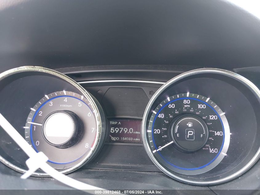 5NPEC4AC8BH049272 2011 Hyundai Sonata Se