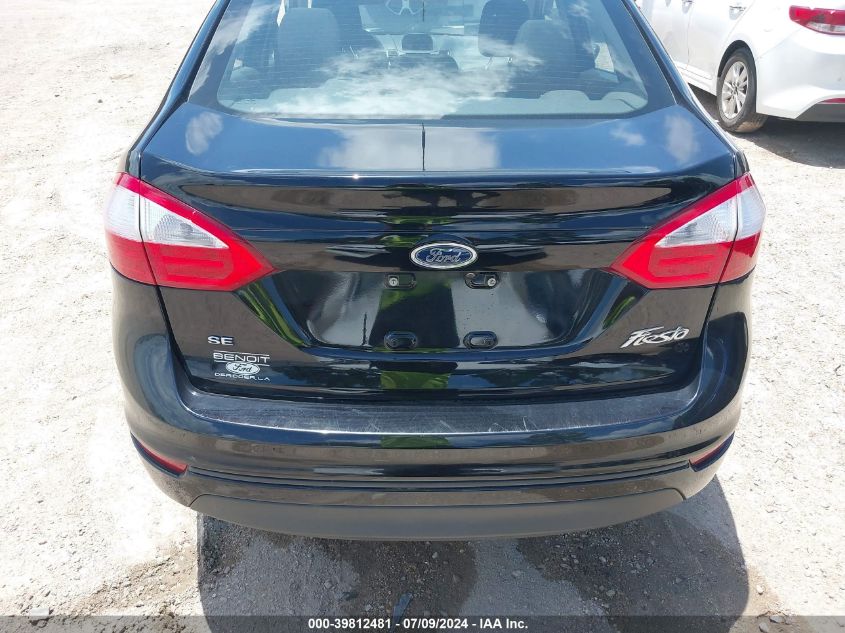 2019 Ford Fiesta Se VIN: 3FADP4BJXKM161293 Lot: 39812481