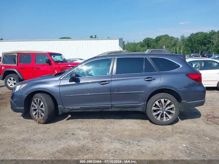 2015 Subaru Outback 2.5I Limited VIN: 4S4BSAJC5F3214552 Lot: 39812484