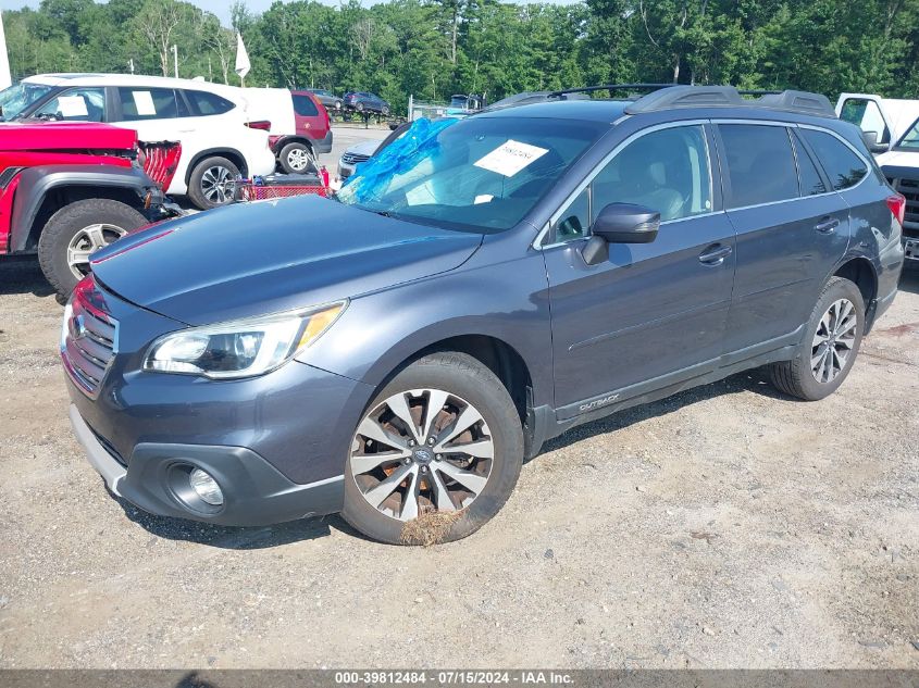 2015 Subaru Outback 2.5I Limited VIN: 4S4BSAJC5F3214552 Lot: 39812484