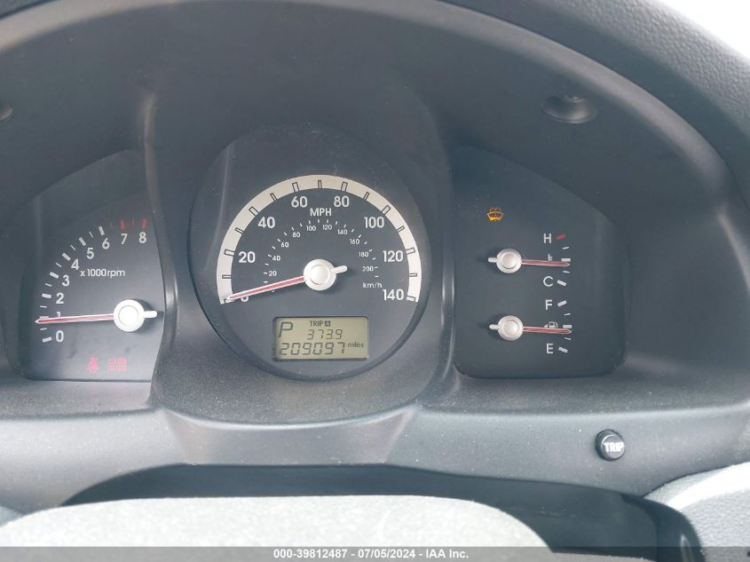 2007 Kia Sportage Lx V6 VIN: KNDJF723977343989 Lot: 39812487