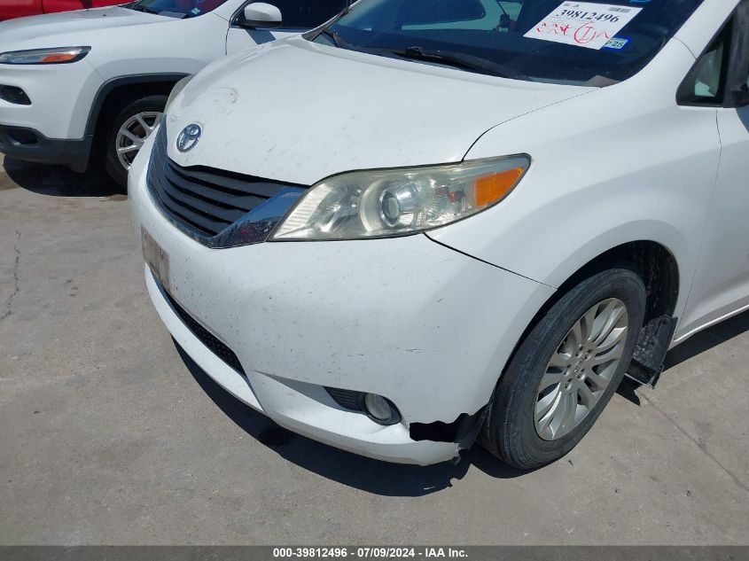 2011 Toyota Sienna Xle V6 VIN: 5TDYK3DC4BS038608 Lot: 40750819