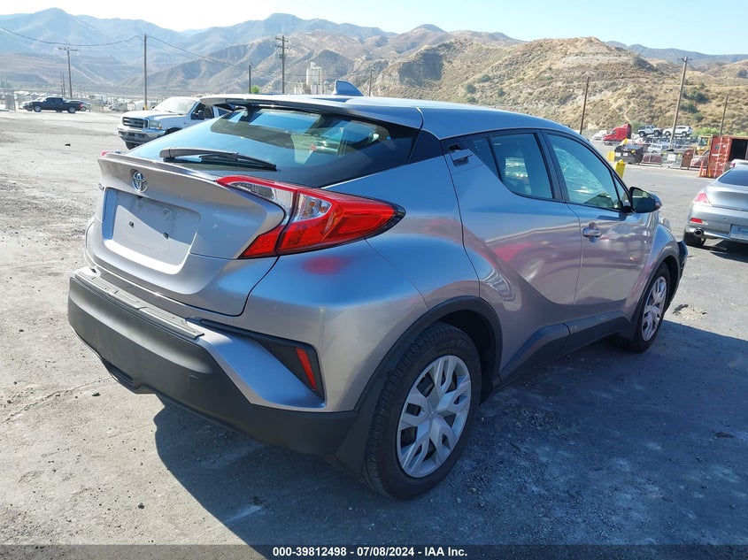 2019 Toyota C-Hr Xle/Le/Limited VIN: JTNKHMBX4K1052744 Lot: 39812498