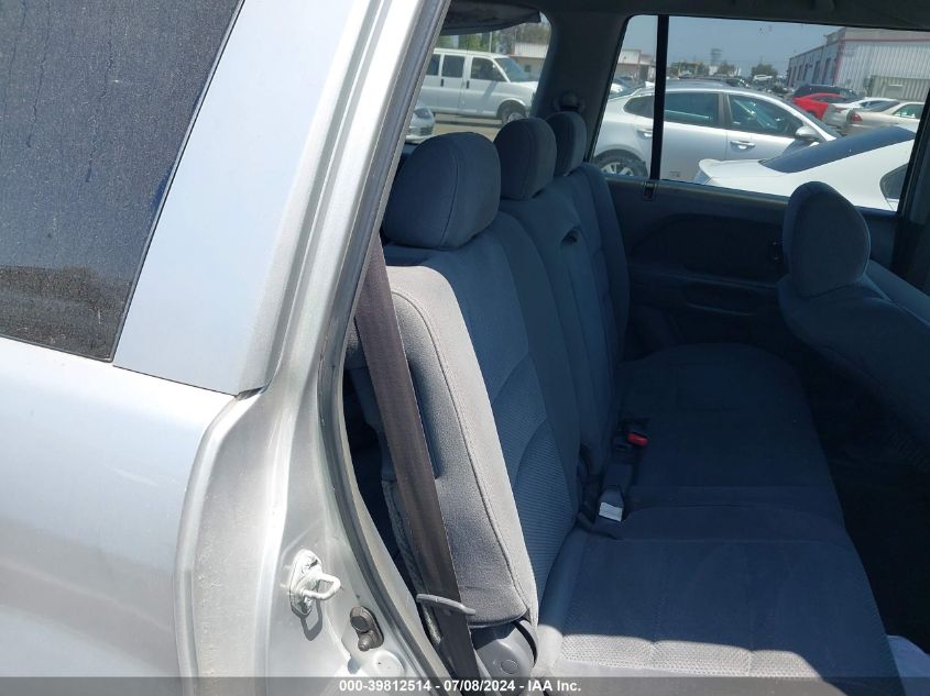 2007 Honda Pilot Ex VIN: 5FNYF28477B011688 Lot: 39812514