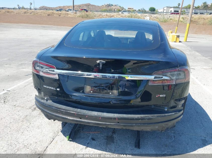 2014 Tesla Model S P85 VIN: 5YJSA1H16EFP43103 Lot: 39812519