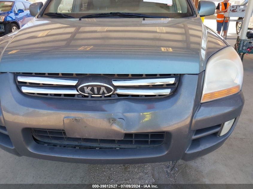 2006 Kia Sportage VIN: KNDJE723367261421 Lot: 39812527