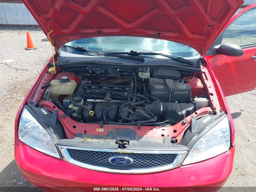 2007 Ford Focus S/Se/Ses VIN: 1FAFP34N27W236580 Lot: 39812528