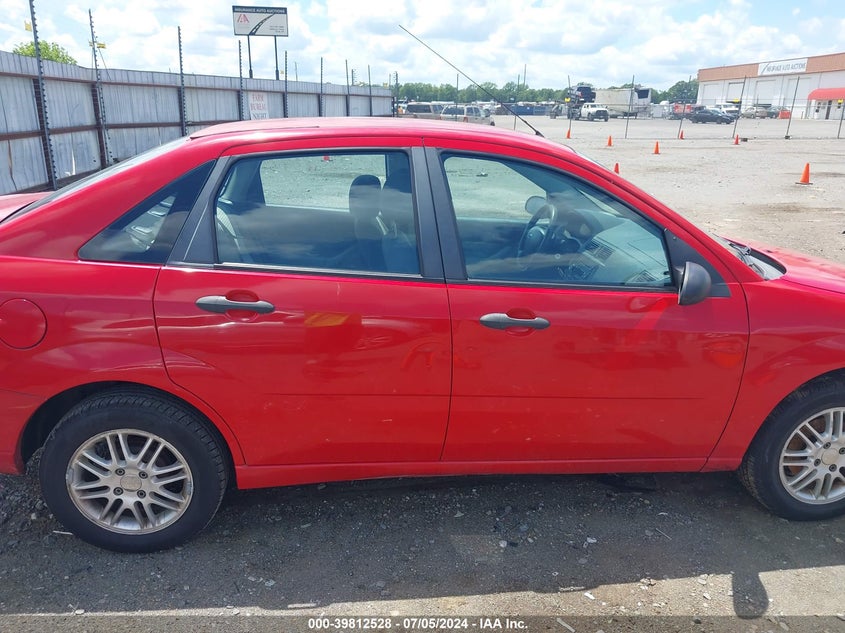 2007 Ford Focus S/Se/Ses VIN: 1FAFP34N27W236580 Lot: 39812528