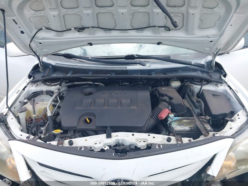 2011 Toyota Corolla S VIN: 2T1BU4EE0BC563258 Lot: 39812539