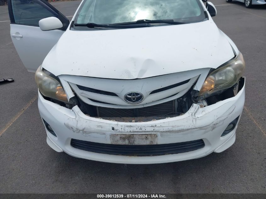 2011 Toyota Corolla S VIN: 2T1BU4EE0BC563258 Lot: 39812539